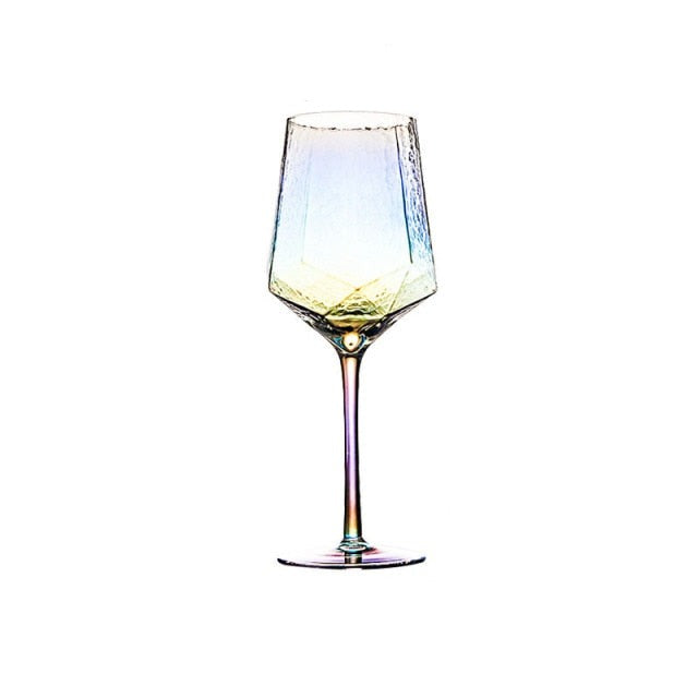 Wine Glass Cup Diamond Shaped Nordic Style