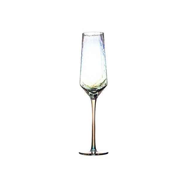 Wine Glass Cup Diamond Shaped Nordic Style