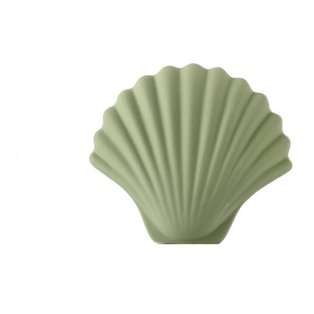 Ceramic Abstract Art Shell Vase