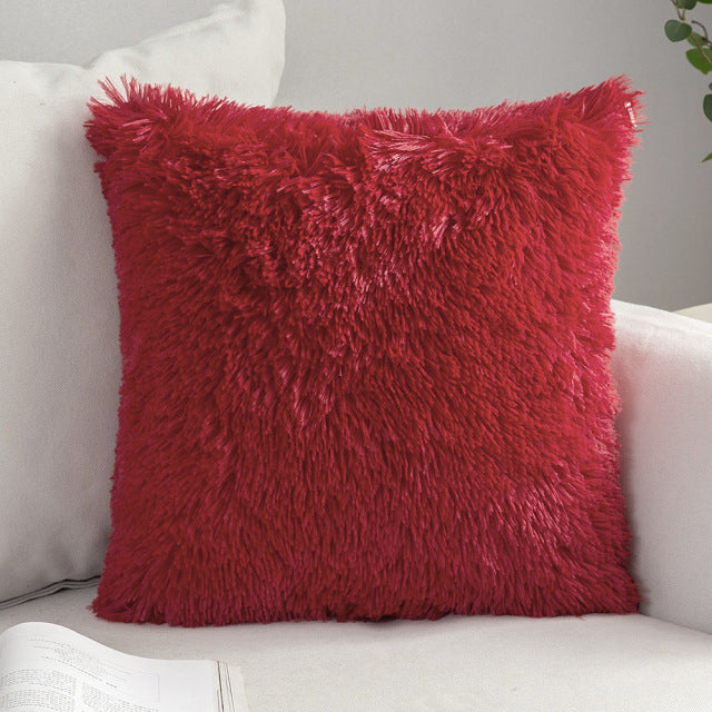 SOFT SHAGGY Fluffy Cushion Cover