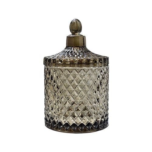 Retro Green Glass Storage in Nordic Style