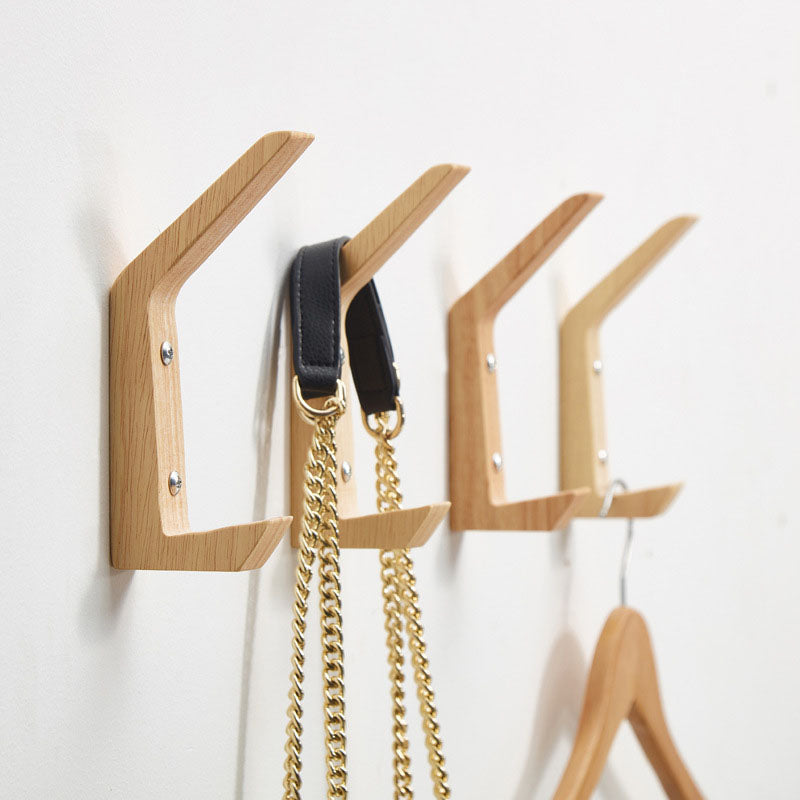 Simple Wood Hanging Hooks