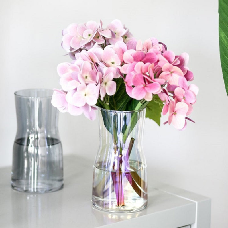 Stylish Glass Vase for Dried Flowers