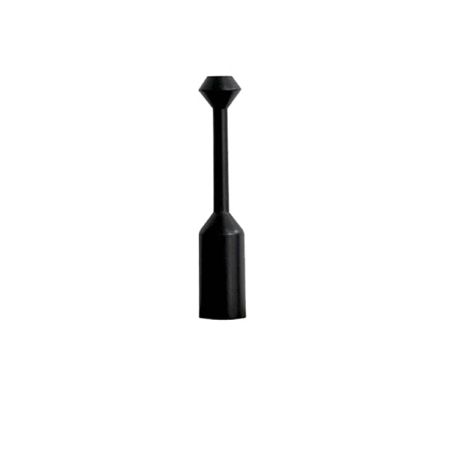 Black Wooden Candle Holders Nordic Style