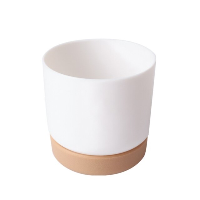Cute Small White Flower Pots