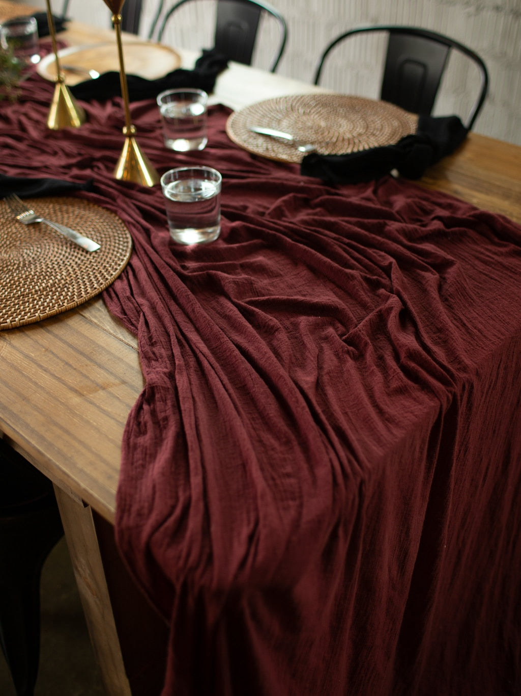 Durable Cheesecloth Tablecloth