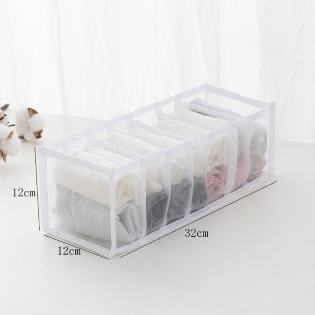 Clothes Storage Grid Boxes