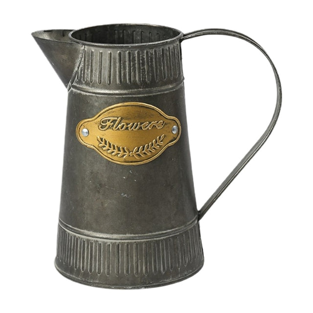 Vintage Farmhouse Rustic Jug Vase