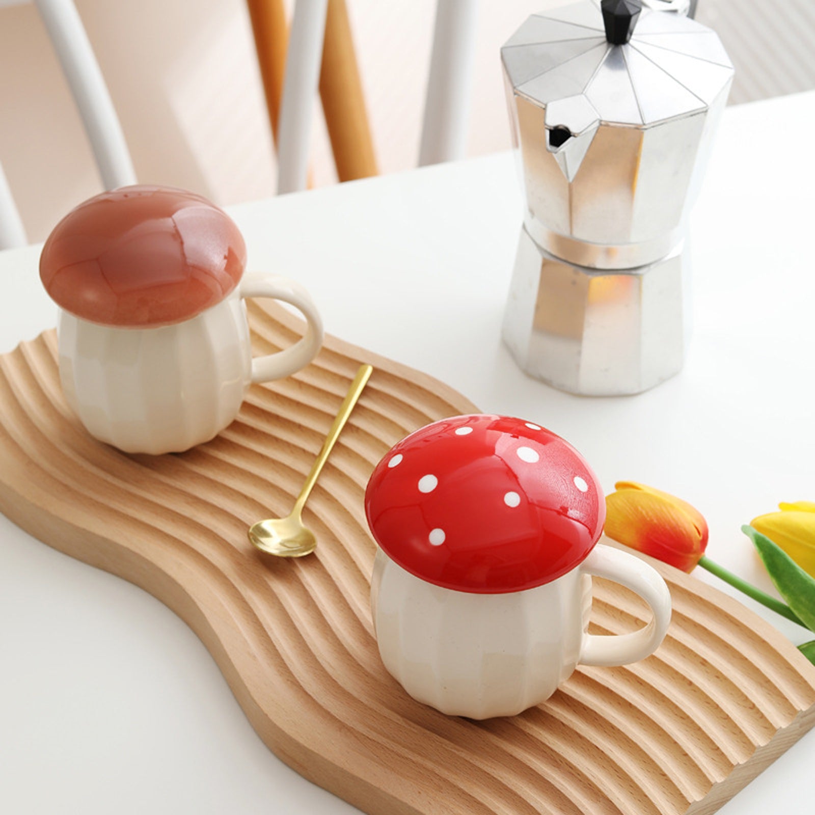 Creative Cartoon Mushroom Mugs