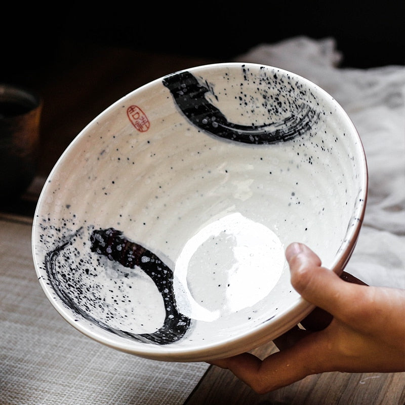 Ceramic Soup Bowl Japanese Style