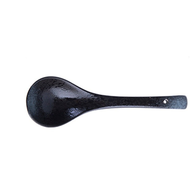 Round Retro Ceramic Plates Japanese Style