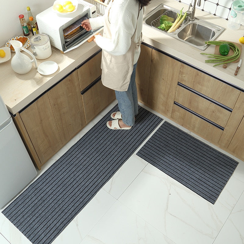 Kitchen Rug with Anti-Slip Floor Covering
