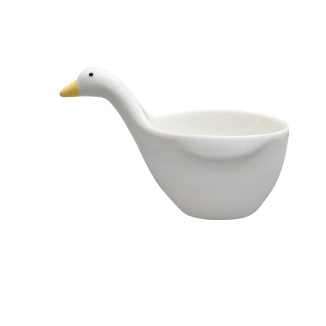 Cute Ceramic Duck Shape Bowls