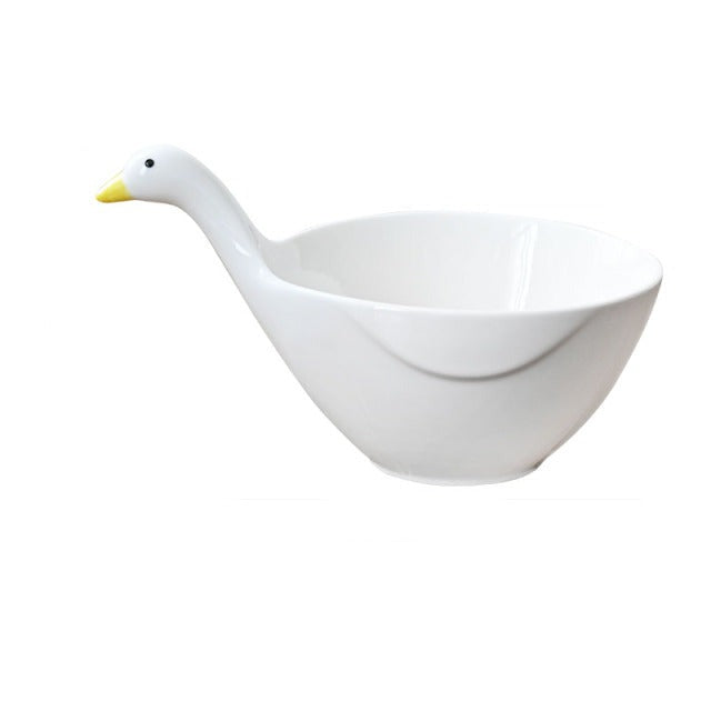 Cute Ceramic Duck Shape Bowls