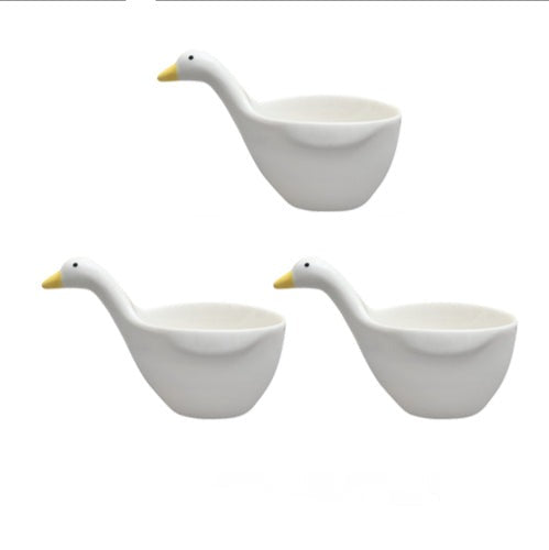 Cute Ceramic Duck Shape Bowls