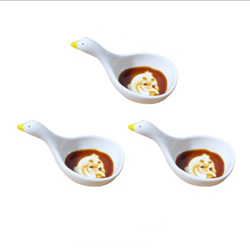 Cute Ceramic Duck Shape Bowls