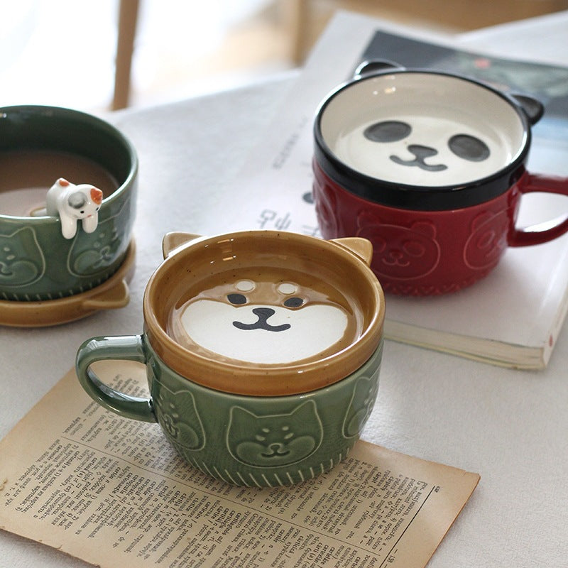 Japanese Cute Ceramic Mugs