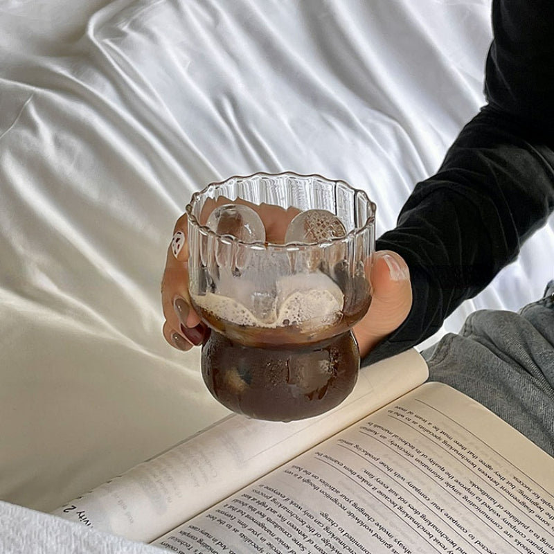 Glass Retro Coffee Cups