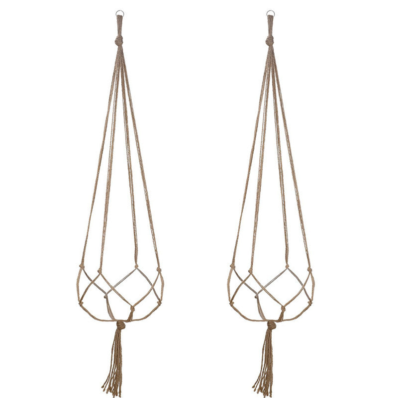 Handmade Flower Basket Rope Macrame Plant Hanger