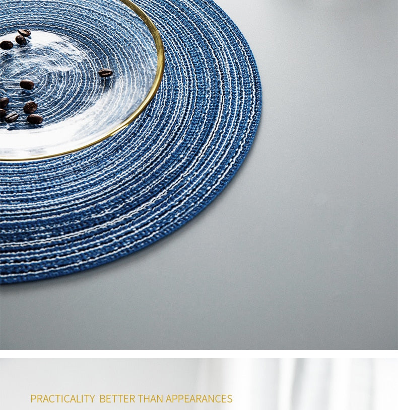 Linen Non Slip Table Mats Home Decoration