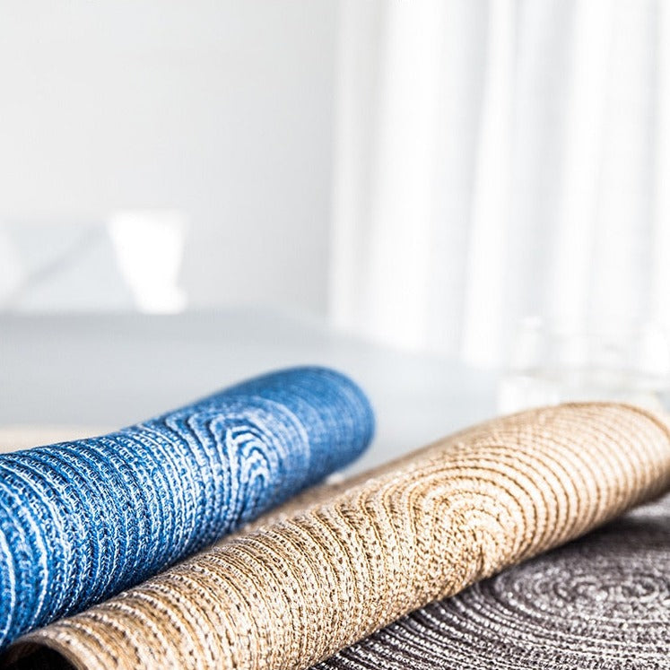 Linen Non Slip Table Mats Home Decoration