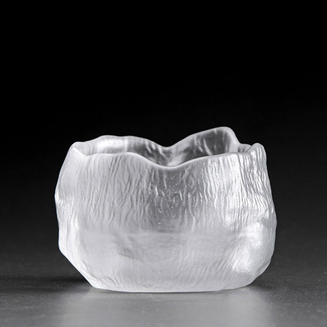 Handmade Thickened Glass Teacup Japanese style