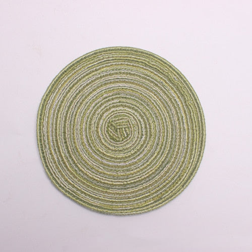 Linen Non Slip Table Mats Home Decoration