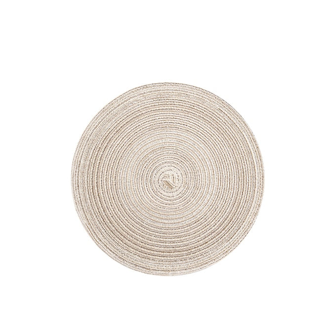 Linen Non Slip Table Mats Home Decoration