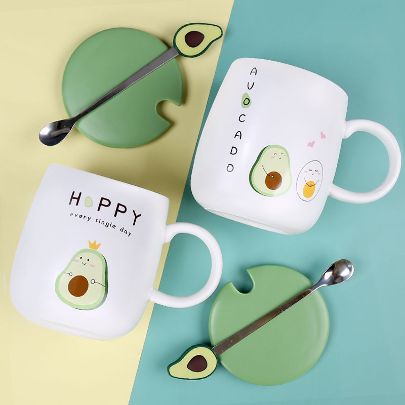 Avocado Ceramic Coffee Mug