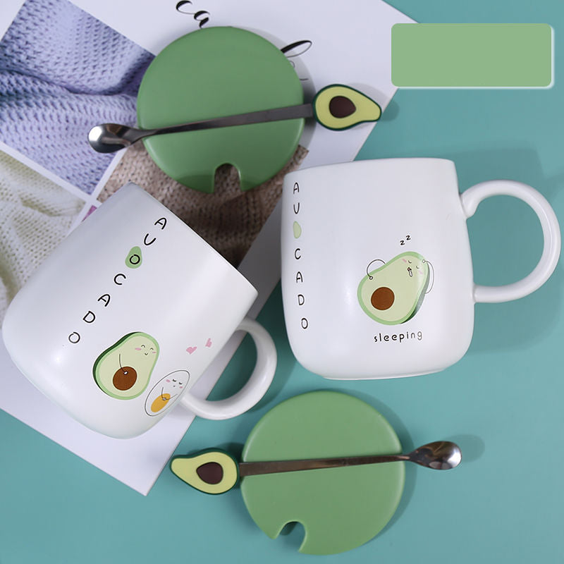 Avocado Ceramic Coffee Mug
