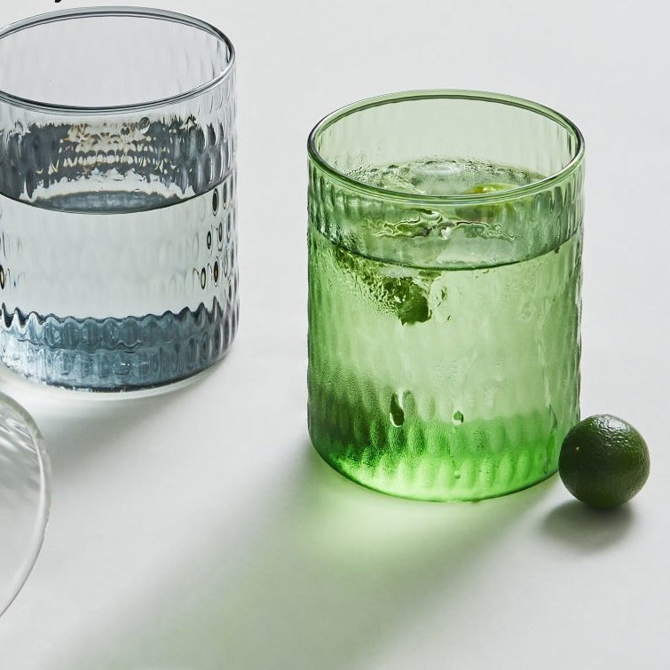 Nordic Style Color Glass Tea Cups