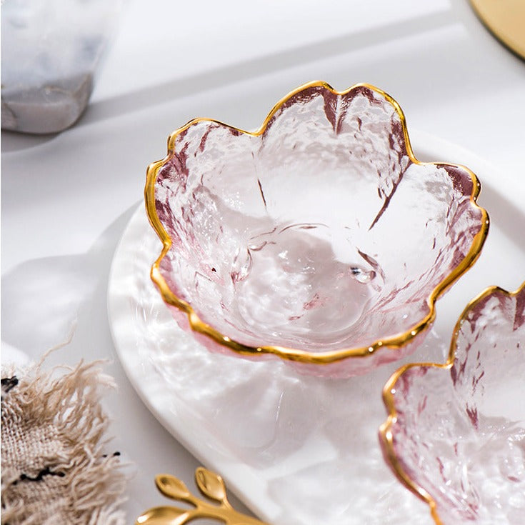Gold Inlay Sauce Bowl