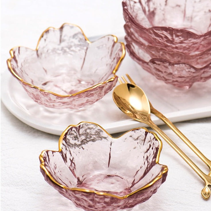 Gold Inlay Sauce Bowl