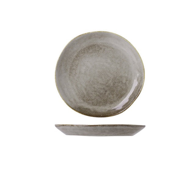 Retro Japanese Ceramic Dinner Plate