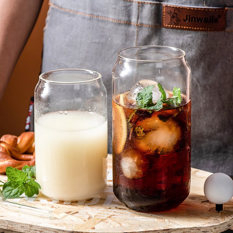 European Style Glass Cups for Cold Drinks