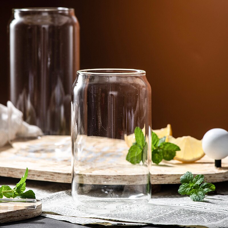 European Style Glass Cups for Cold Drinks