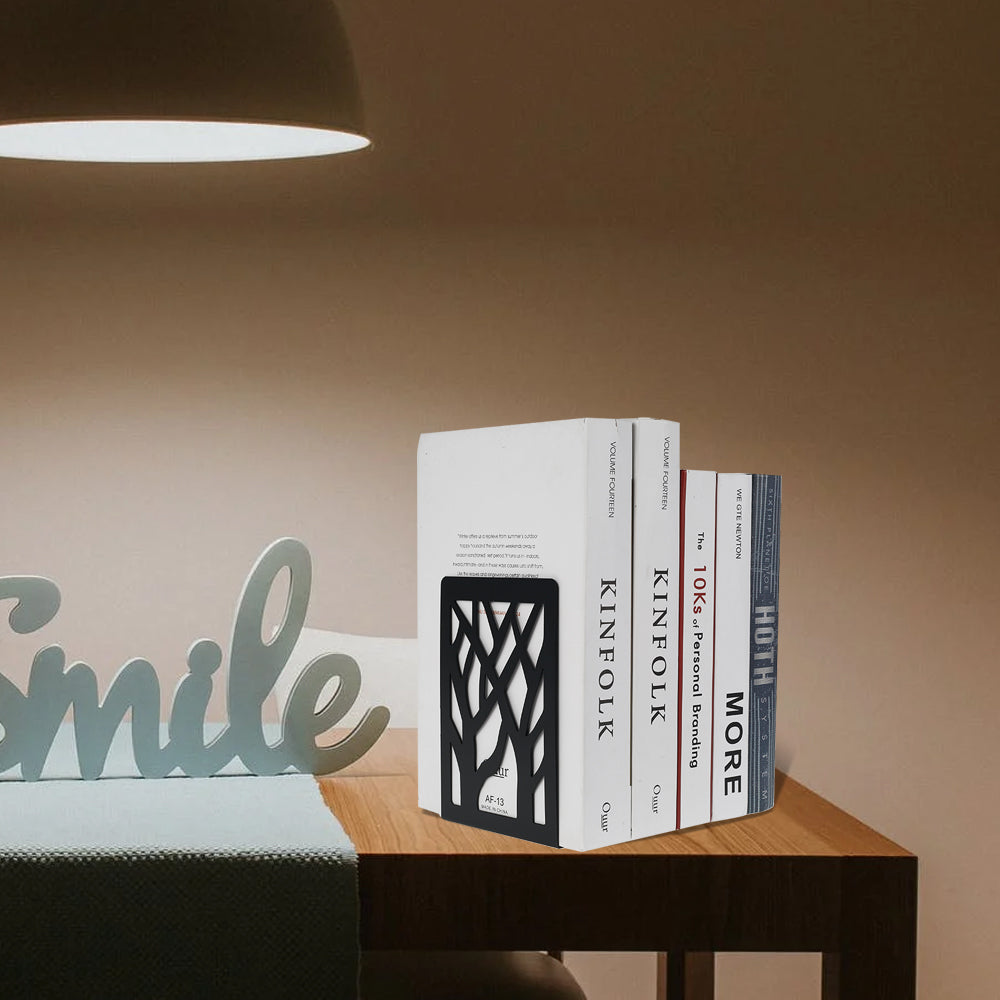 2 Pieces Metal Fashion Bookends