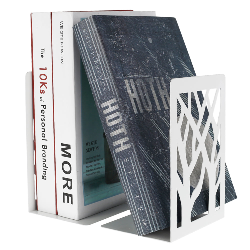 2 Pieces Metal Fashion Bookends