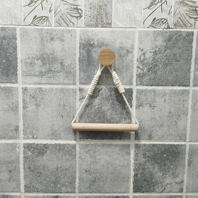 Antique Rope Towel Holder