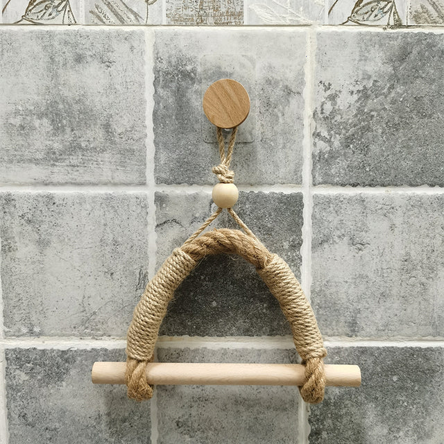 Antique Rope Towel Holder