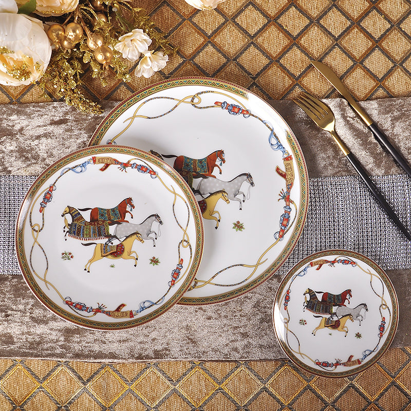 Porcelain Luxury Dinner Plates