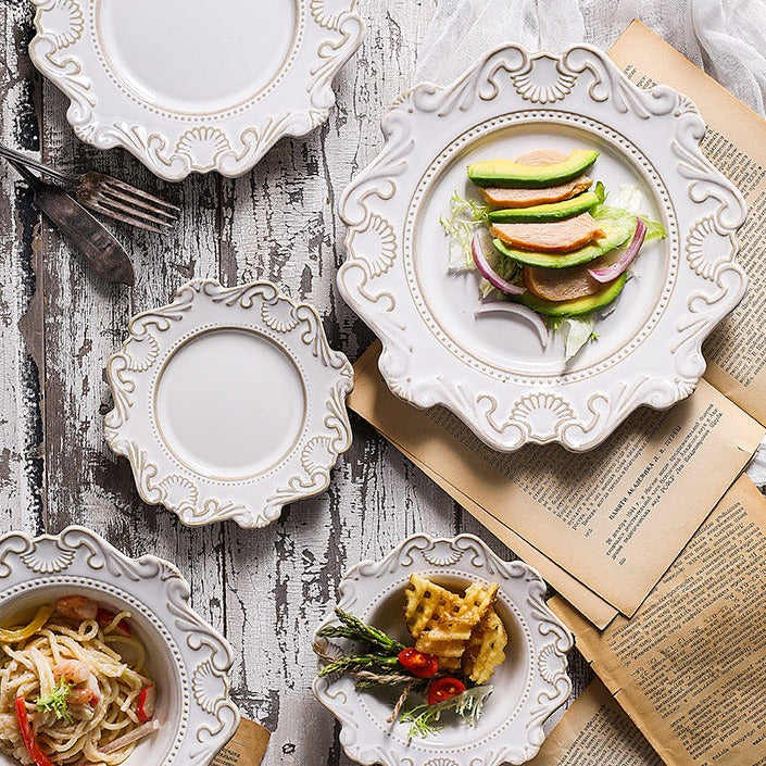 European Relief Dinnerware