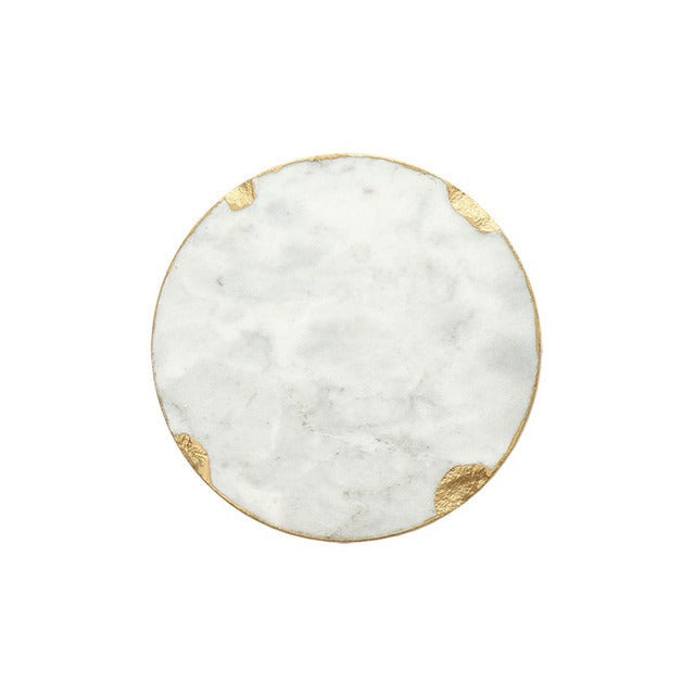 Natural Marble Golden Stroke Trays