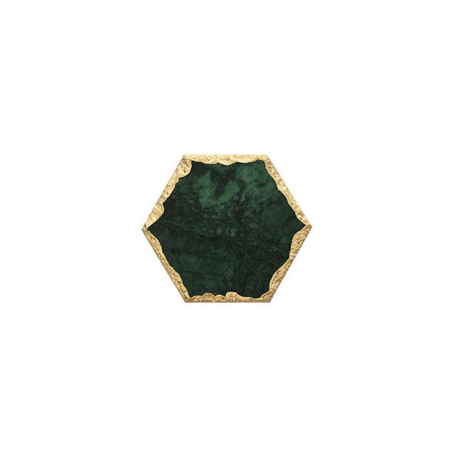 Natural Marble Golden Stroke Trays
