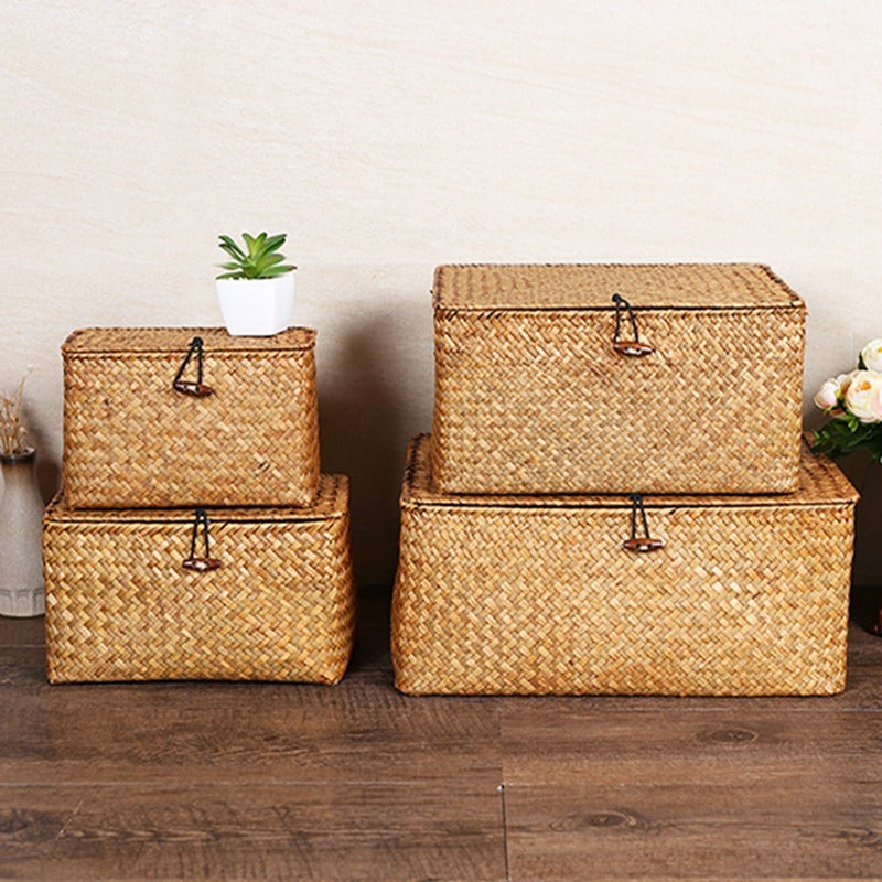 Seaweed Hand-woven Storage Box