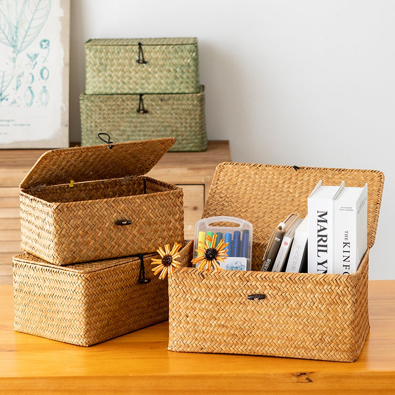 Seaweed Hand-woven Storage Box