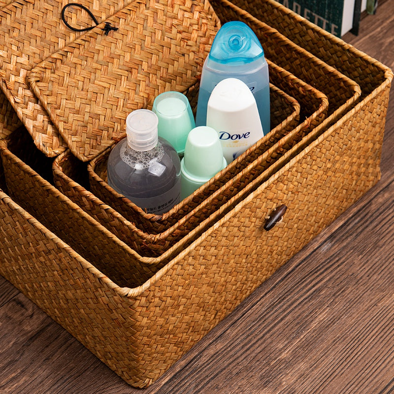 Seaweed Hand-woven Storage Box