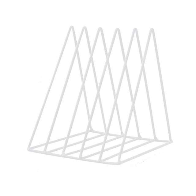 Luxury Metal Bookshelf Rack