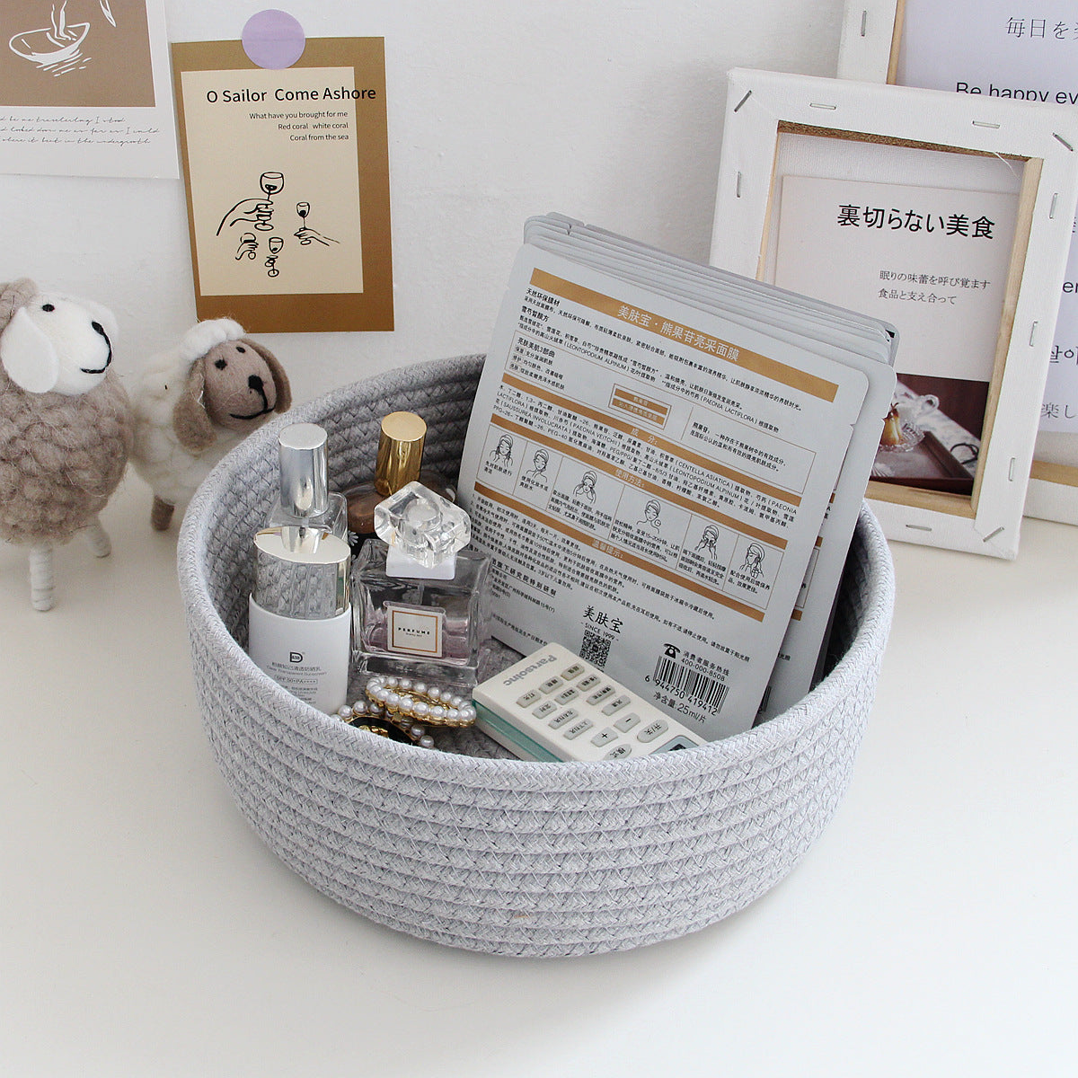 Nordic Handmade Woven Storage Basket