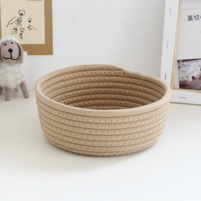 Nordic Handmade Woven Storage Basket